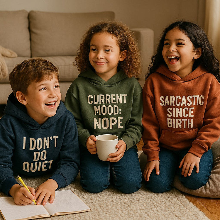 Humor & Sarcasm Kids Hoodies & Sweatshirts
